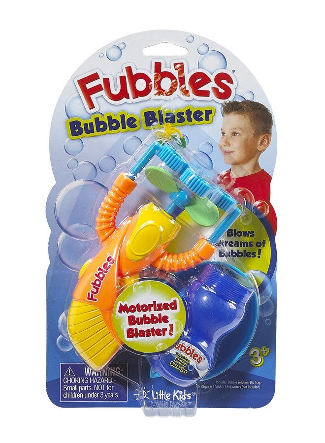 FUBBLES Little Kids Fubbles Bubble Blaster Tons Of Bubbles Fan Includes 2Oz Of Bubble Solution (Colors May Vary) (414) - Image 1