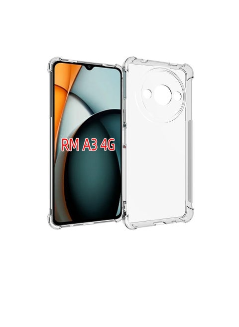 Protective Case Cover For Redmi A3 4G Clear