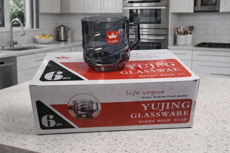 يوجينج طقم مجات شاي مستورد 6 قطع - Image 3