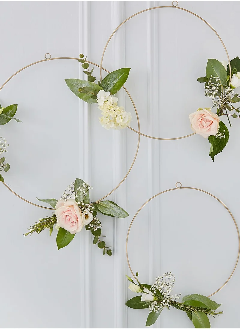 Ginger Ray Decorative Floral Hoops