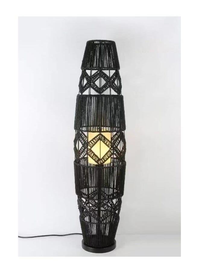 CTC Gifts - Boho Wood Floor Lamp - Image 1
