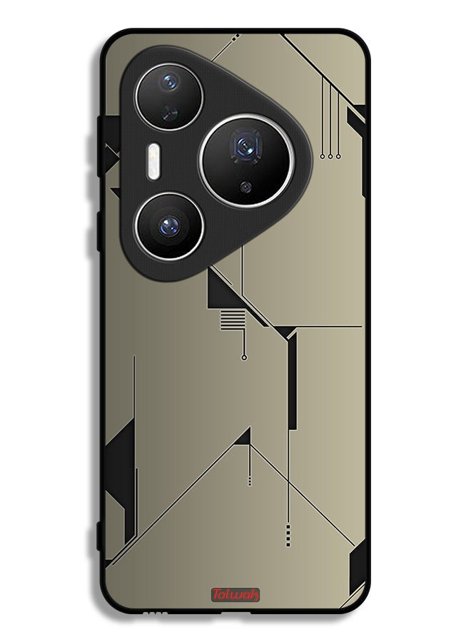 Tolwak Huawei Pura 80 Pro Plus Protective Case Cover Minimalism Abstract Digital Art - Image 1