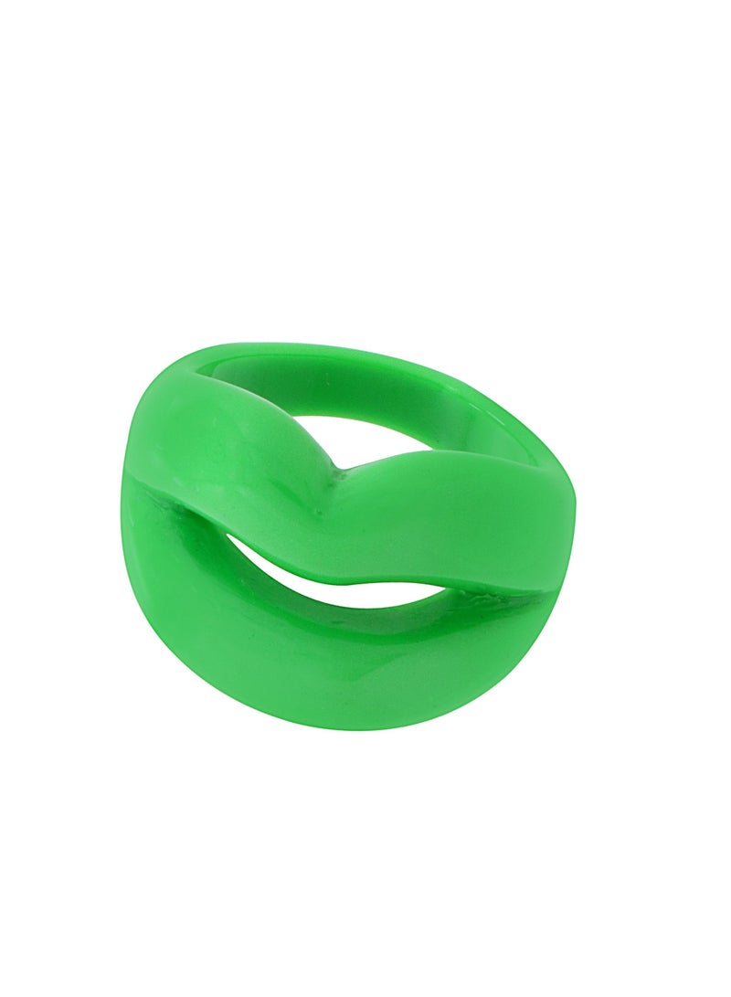 Fashionbox Lipsy Green Ring