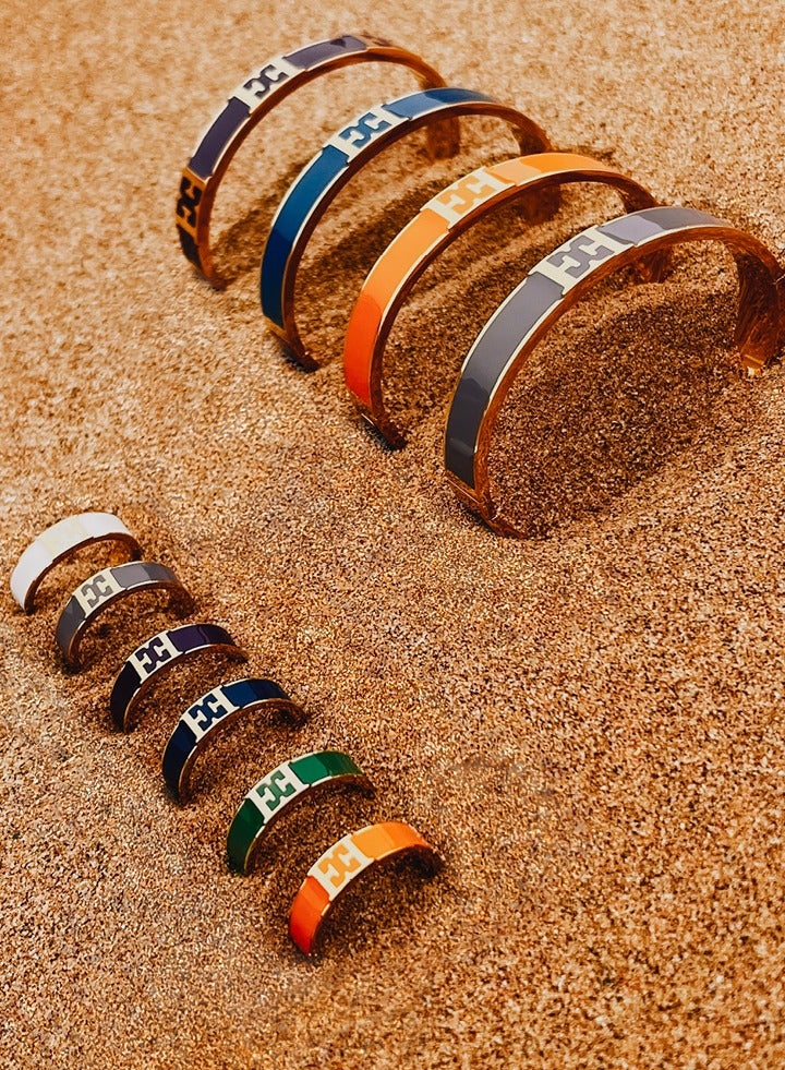 ESCADA Scarlett Gold Plated and Green Enamel Ring for Women 52mm - Image 4