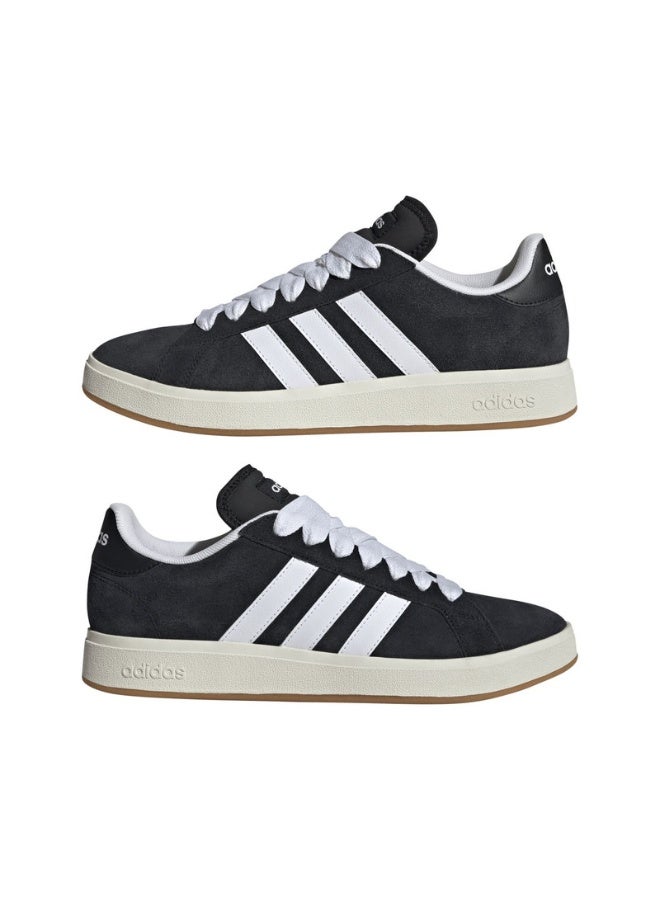 Adidas Grand Court Base 00S Black Sportswear Shoes For Men 6.5  - Image 2