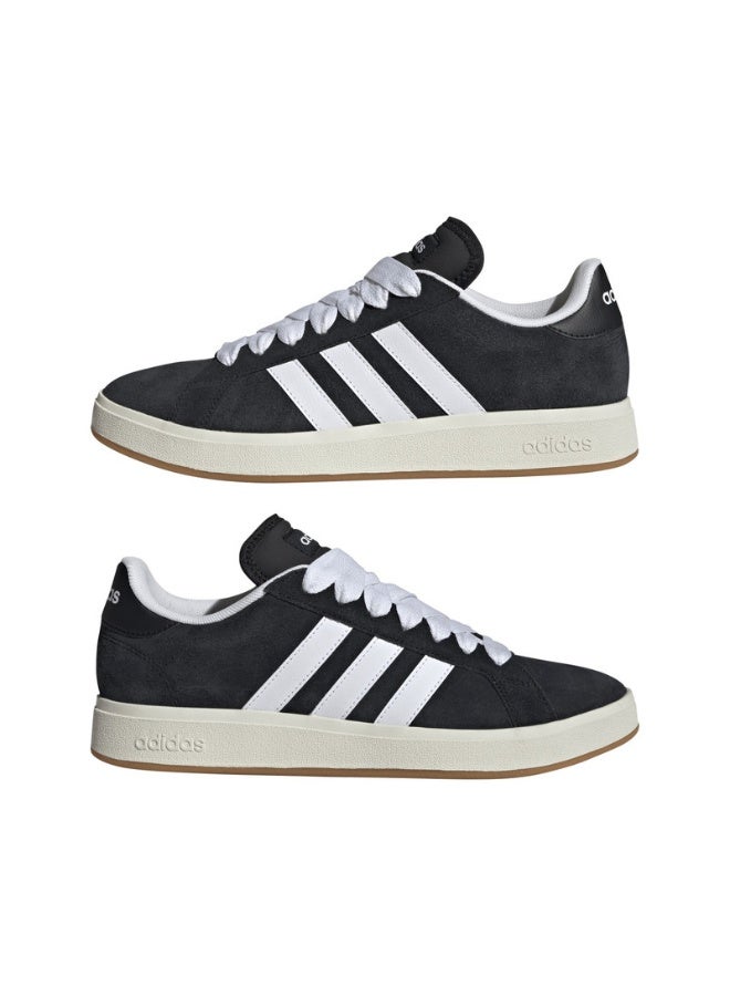 Adidas Grand Court Base 00S Black Sportswear Shoes For Men 6.5 - Image 2