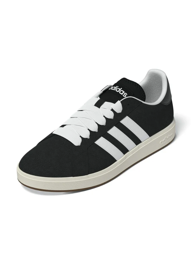 adidas حذاء رياضي رجالي جراند كورت بيس   أسود