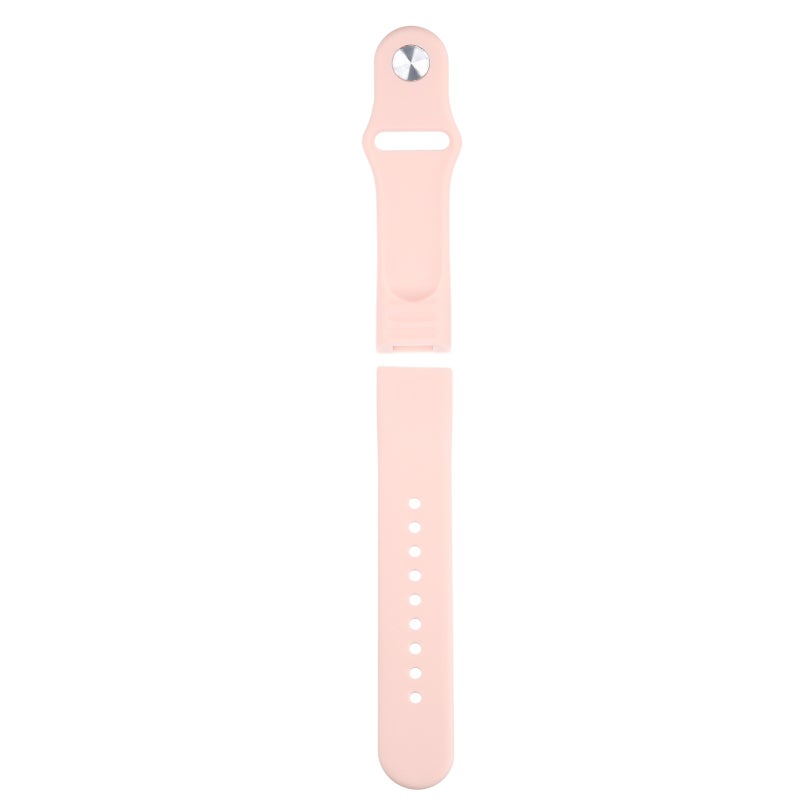 22mm Watch Band Soft Durable TPU Replacement Strap - Breathable Adjustable Pink Strap for Y68 Smart Bracelet - Image 5