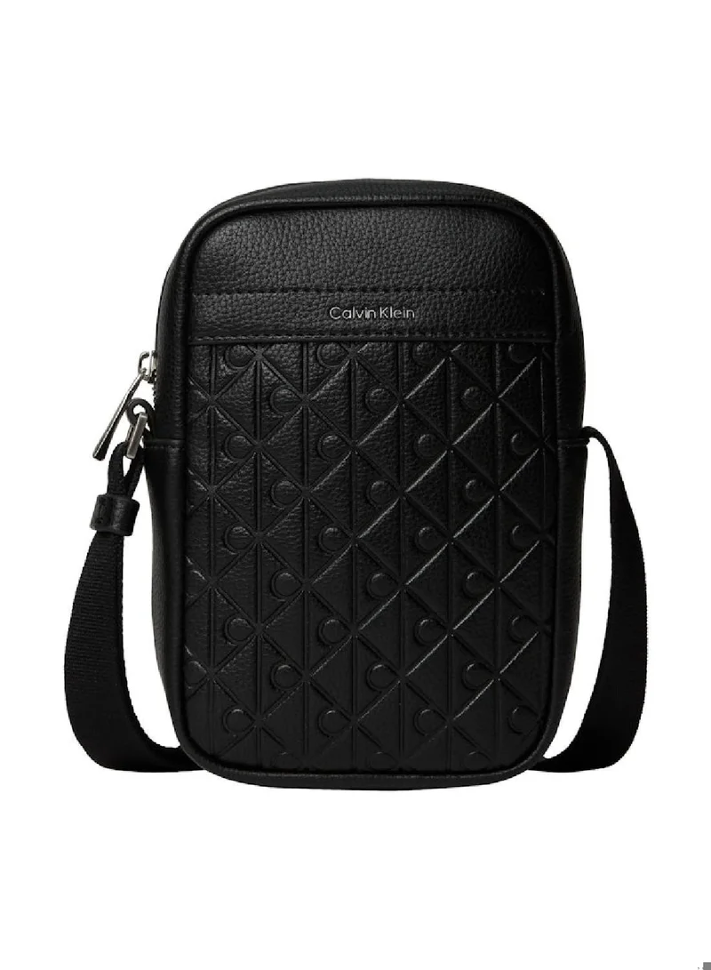 CALVIN KLEIN All Over Print Slim Reporter Bag