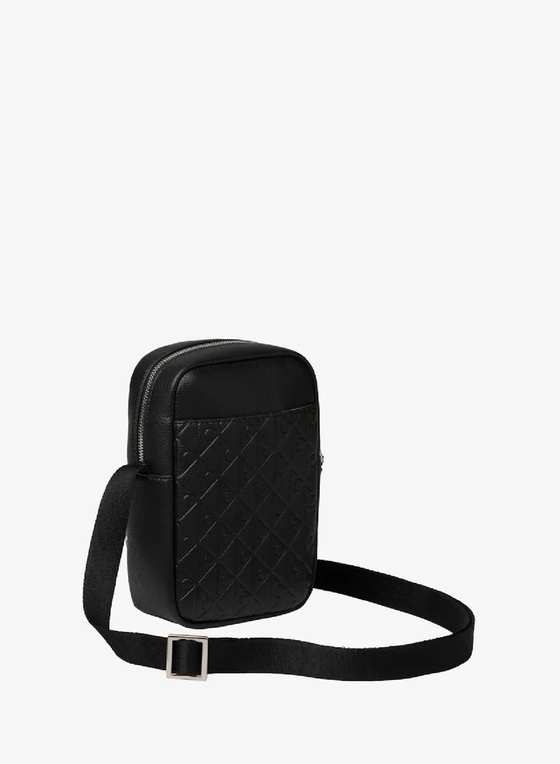 CALVIN KLEIN All Over Print Slim Reporter Bag