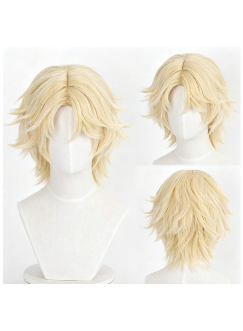 Identity V Prospector Cosplay Wig Adjustable Wig Cap for Halloween Game Cosplay & Comic Con Costume Accessory - Image 2