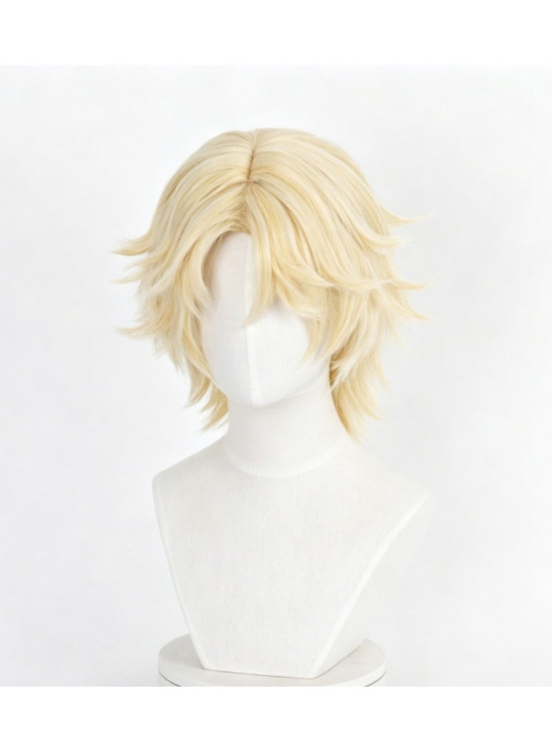 Identity V Prospector Cosplay Wig Adjustable Wig Cap for Halloween Game Cosplay & Comic Con Costume Accessory - Image 3