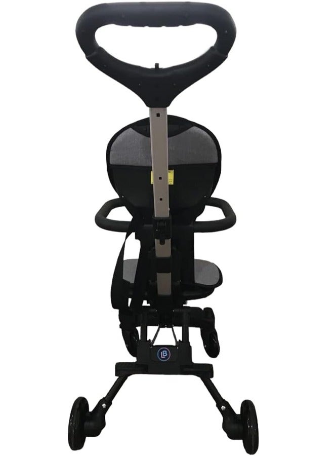 إيه تي إم عربة أطفال خفيفة الوزن وقابلة للطي مع مقبض قابل للتعديل، 42 × 85 × 41 سم، صغيرة الحجم وسهلة المناورة - Image 4