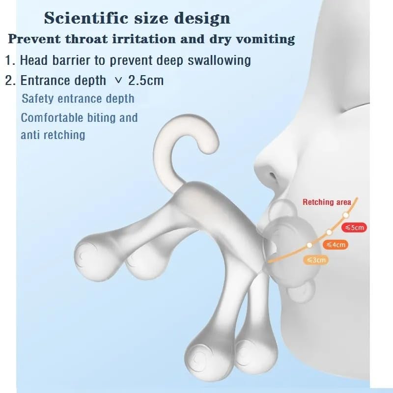 Moppets Infant Silicone Animal Teethers with Easy Grip, Boilable, 100% Nano Silicone - (Monkey) - Image 3