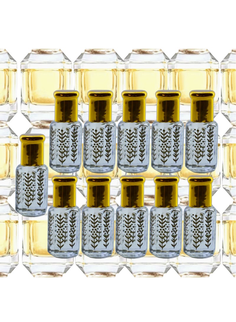 11 قطع زيت عطري باراديسو نسائي الشفاف الأصلي 6مل