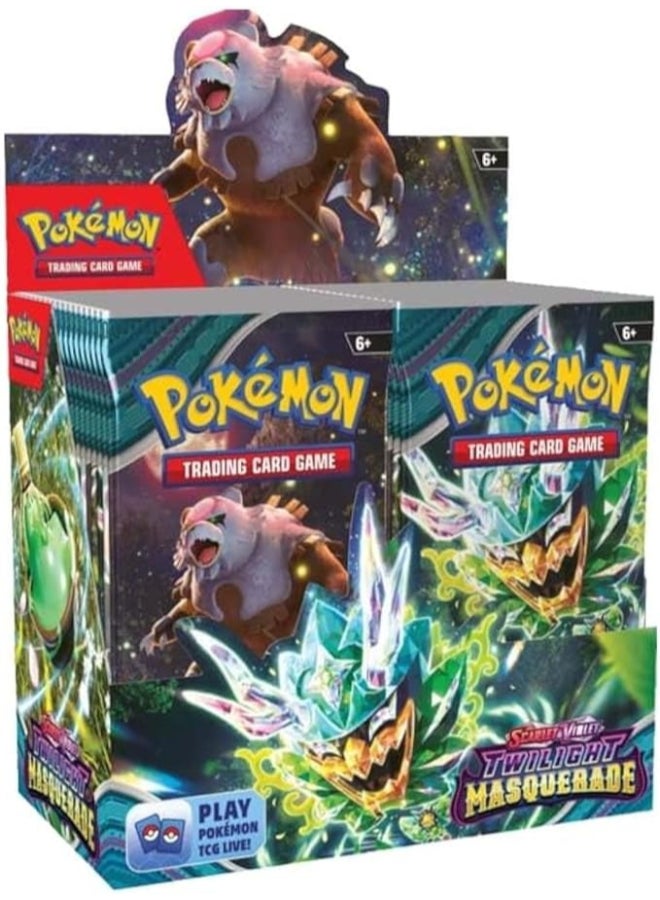 Pokemon Pokémon TCG Scarlet & Violet—Twilight Masquerade Booster Pack, 10 Trading Cards, Random Assorted Pack Artwork, Collectible Card Game Expansion - Image 5