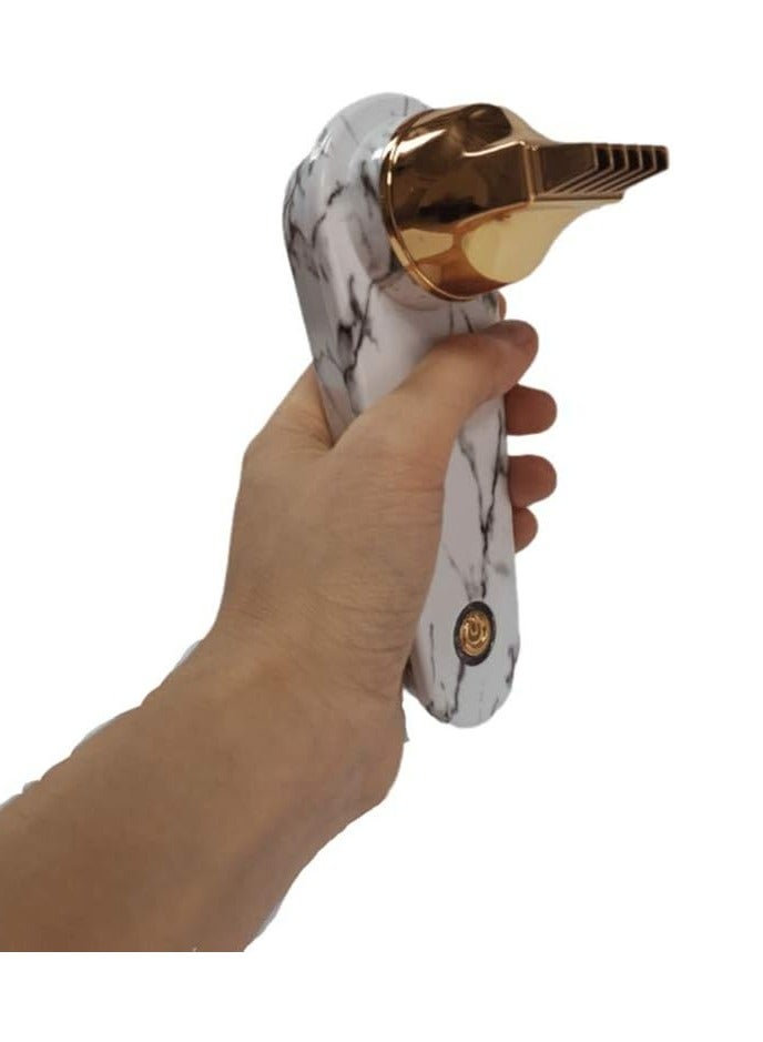 Burner Portable USB Incense Burner – Electric Handheld with Charging Cable (White) - Image 5