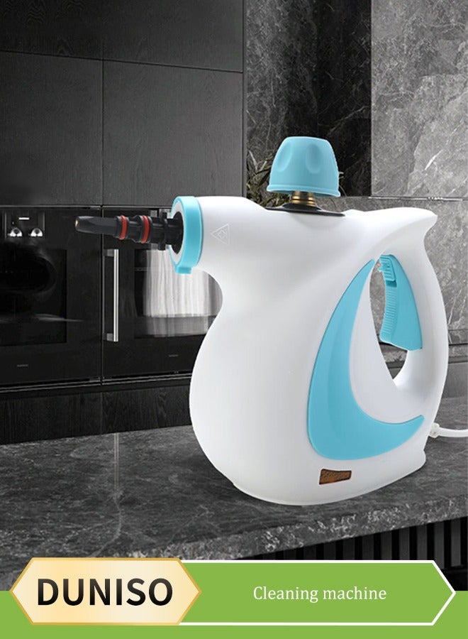 DUNISO Handheld Steam Cleaner, Multifunctional High Temperature Pressurized Steam Cleaner, With 9Pcs Accessories, Suitable For Range Hood, Gas Stove, Glass, Doors And Windows, Sofa - Image 1
