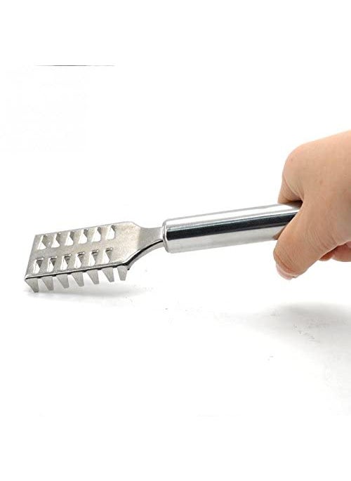 NURIOR NURIOR Fish Scale Remover Scraper Fish Scale Scraper Skin Peeler Fish Tools Kitchen Gadget Fish Scale Remover Scraper and Cutter Fish Scale Peeler Fish Skin Remover Knife Pack of 3  - Image 2