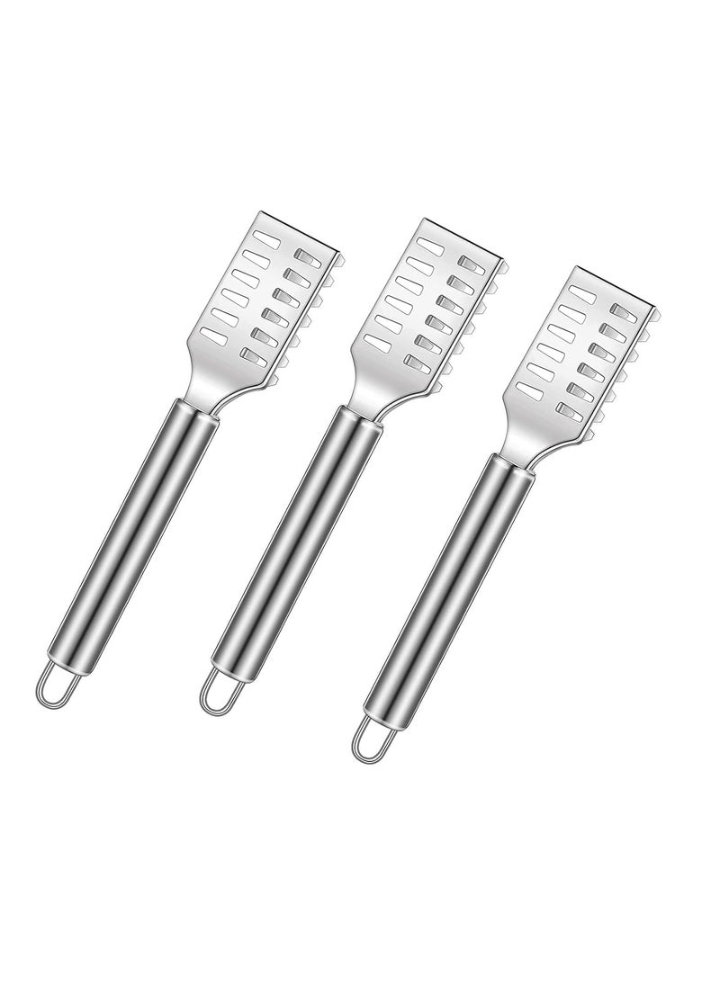 NURIOR NURIOR Fish Scale Remover Scraper Fish Scale Scraper Skin Peeler Fish Tools Kitchen Gadget Fish Scale Remover Scraper and Cutter Fish Scale Peeler Fish Skin Remover Knife Pack of 3  - Image 1