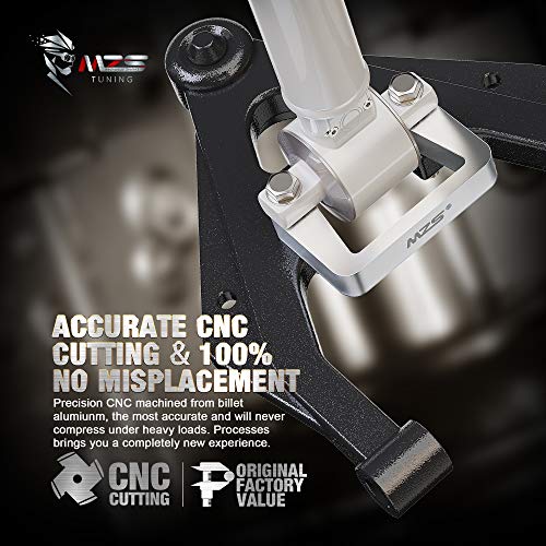 MZS 3.5 inch Front Leveling Kit Upper+Lower Lift Strut Spacers Compatible with 2007-2025 Silverado Sierra Yukon Suburban 1500 Tahoe/2007-2013 Avalanche 2WD 4WD 2X2 4X4 - Image 3