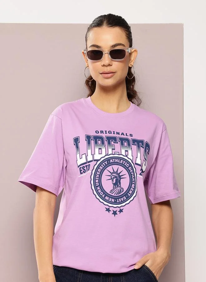 Dillinger Women Oversized Crew Neck T-Shirt