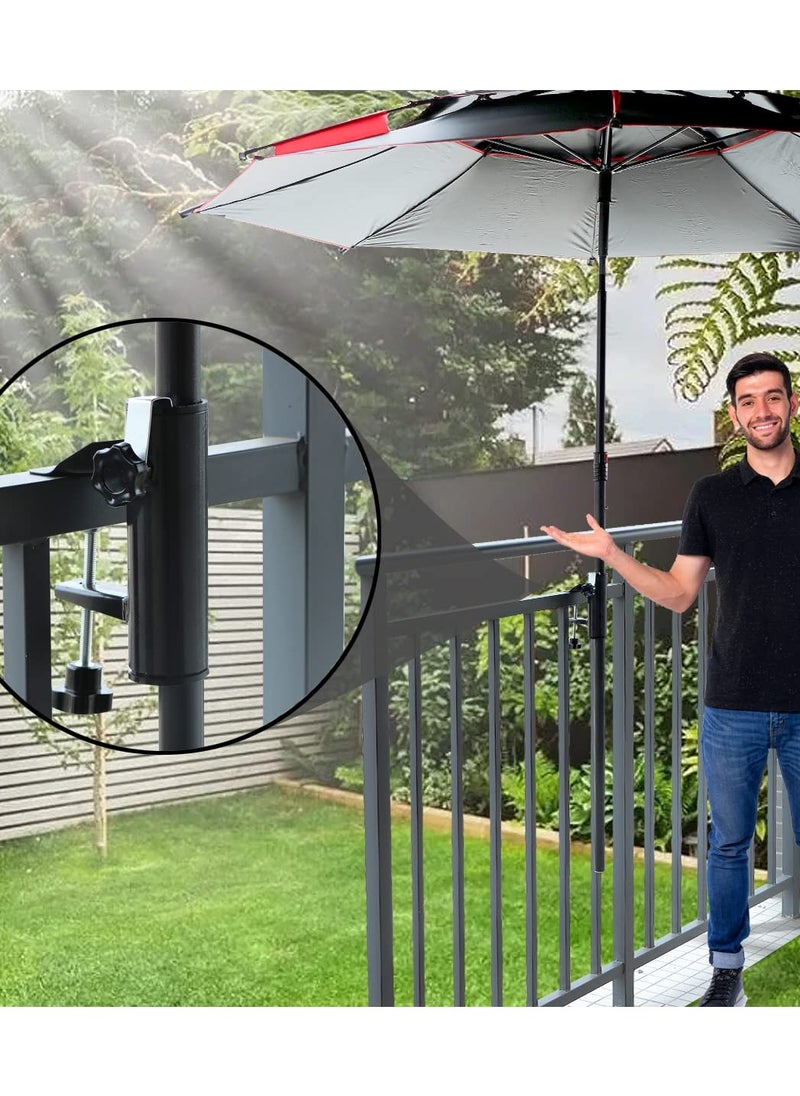Excefore Outdoor Patio Umbrella Stand, Outdoor Umbrella Holder, Garden Parasol Stand for Outdoor Events, Camping, Securely Anchor Your Umbrella and Enjoy the Outdoors in Style  - Image 5