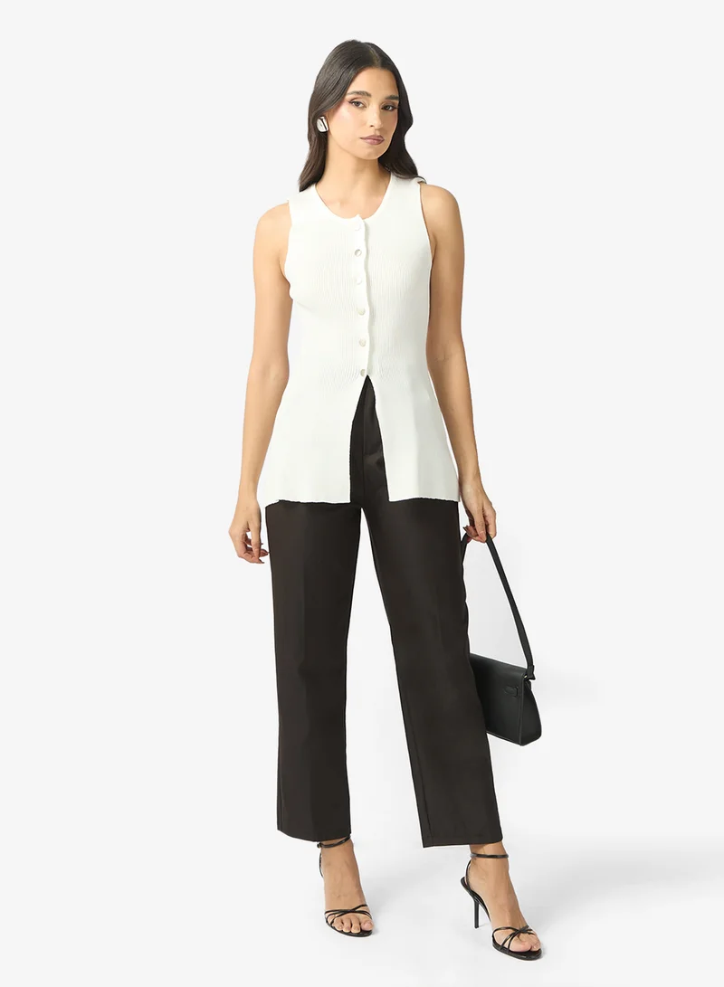 ايلا بلوزة صدرية بأزرار