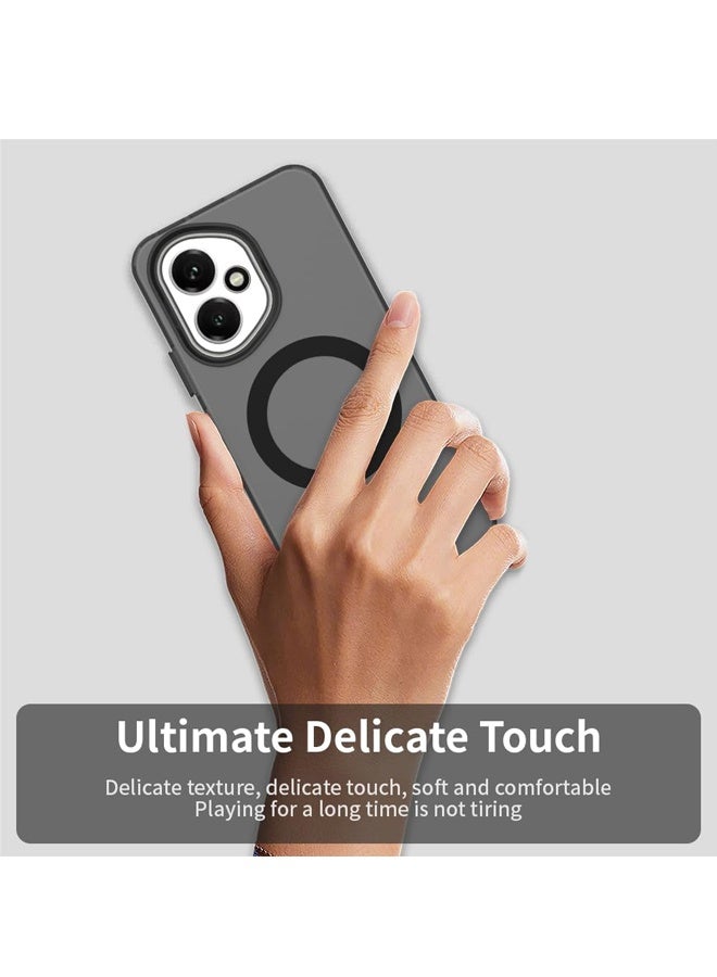 متوافق مع غطاء حماية Honor 400، [مضاد للسقوط ومقاوم للصدمات] [مضاد للانزلاق] [لا يسبب الاصفرار] [لطيف على البشرة] أسود - Image 4