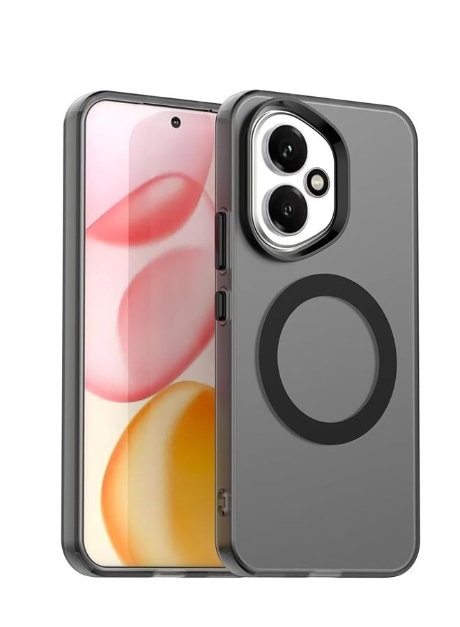 متوافق مع غطاء حماية Honor 400، [مضاد للسقوط ومقاوم للصدمات] [مضاد للانزلاق] [لا يسبب الاصفرار] [لطيف على البشرة] أسود - Image 1