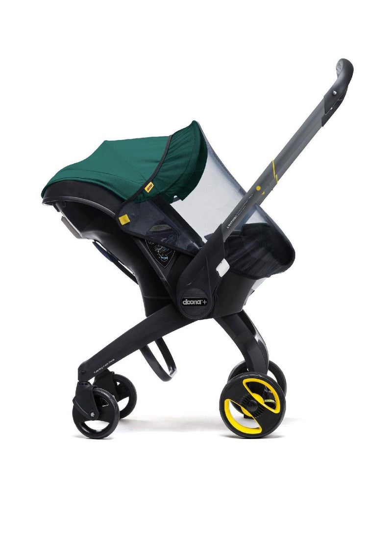 دونا شبكة بعوض دوونا لعربة الأطفال | قابلة للتنفس والغسل، لحماية الطفل من البعوض في السيارة