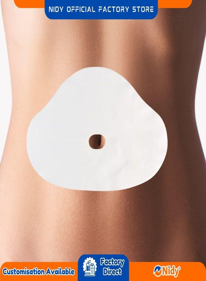 NIDY® Disposable Belly Mask Pads DIY | Pregnancy Stretch Mark Patch | Biodegradable Non Woven Cotton Spa Sheets | Anti Wrinkle, Firming & Hydrating Body Mask for Tummy Skincare Pack of 50 - Image 5