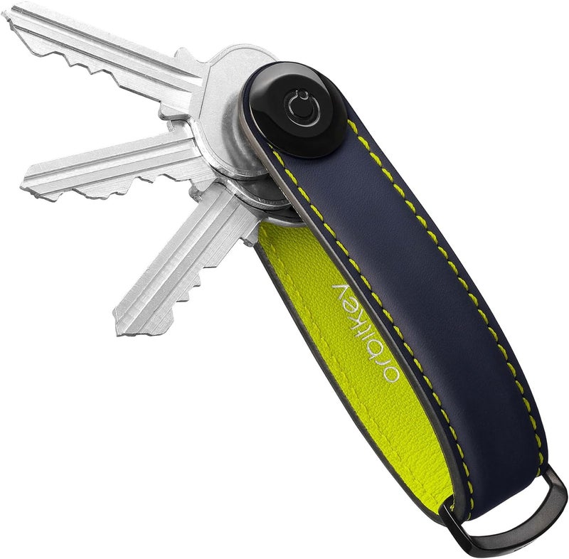 Orbitkey Matte Leather Key Organiser - Cyber - Image 2