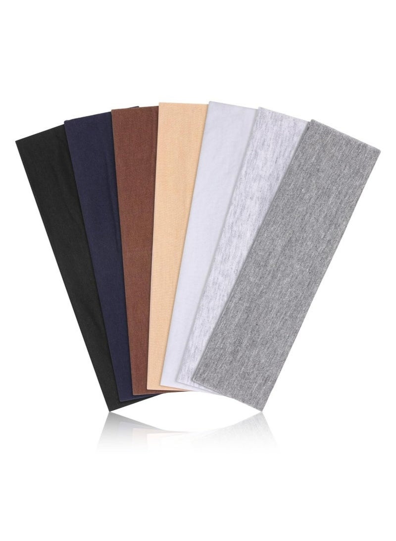 Generic 7 PCS Non Slip Fashion Sports Hair Bands for Women's Hair, Sports Headband for Running Yoga Daily Workout  - Image 1