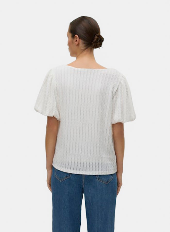 VERO MODA VERO MODA Womens Nomi Shortsleeve Top Juniors  - Image 5
