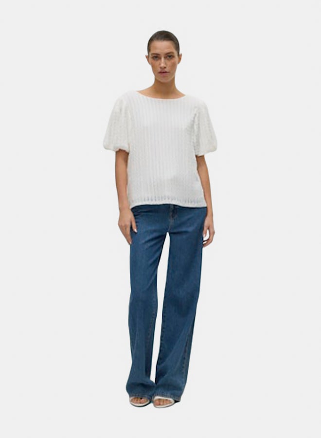 VERO MODA VERO MODA Womens Nomi Shortsleeve Top Juniors  - Image 1