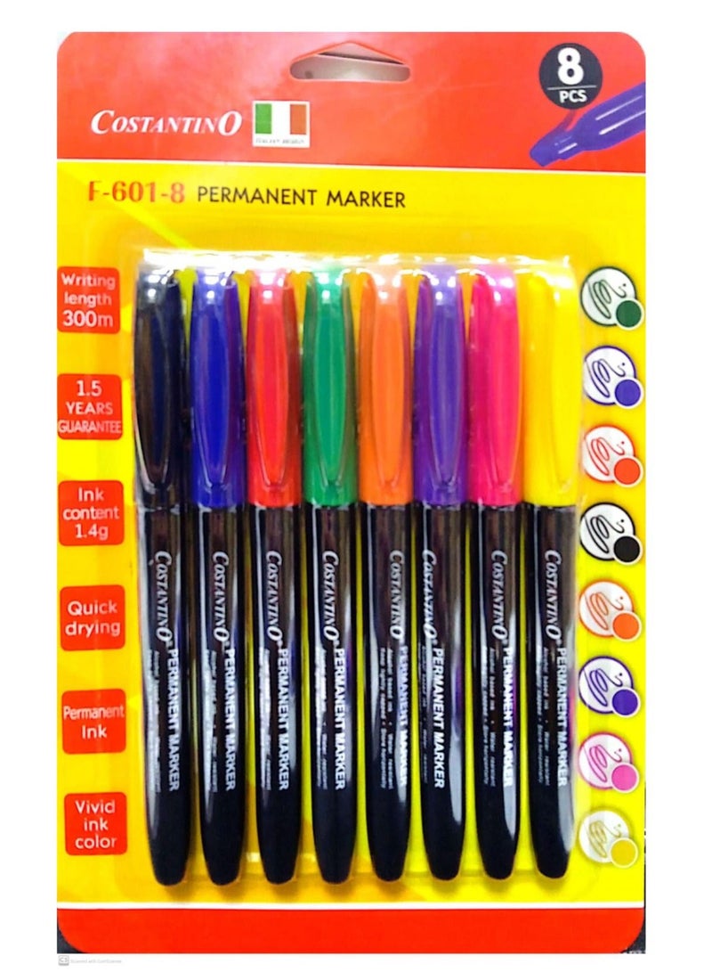 COSTANTINO Permanent Costantino Marker 8Pieces - Image 2