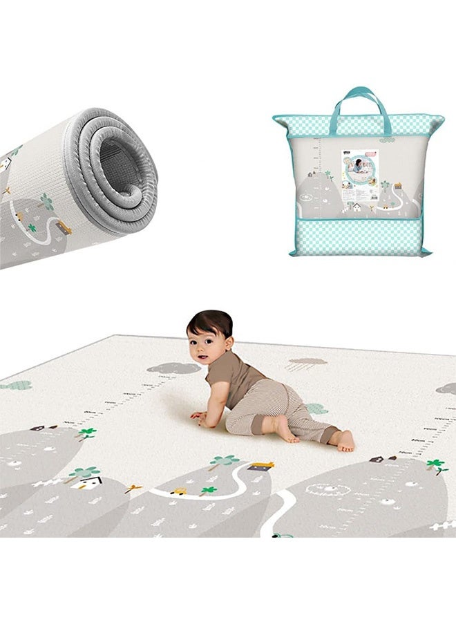JCB CHIC Foldable Baby Play Mat, 200 * 180 * 1CM Extra Large Waterproof ...