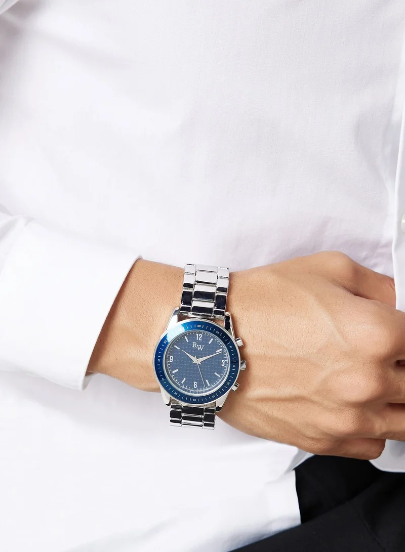 Robert Wood 3 Link Bracelet Analogue Watch