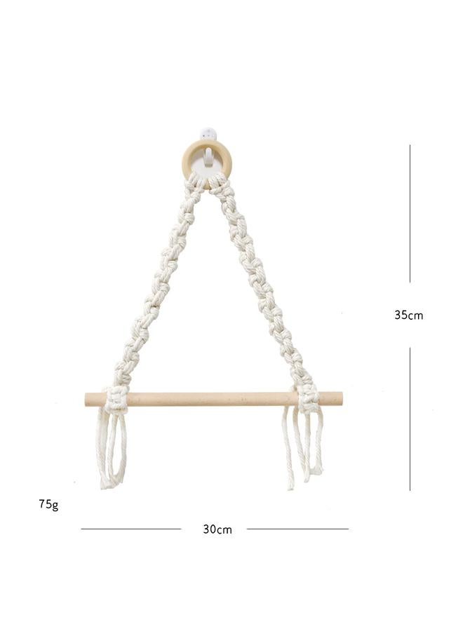 Bluejw Foreign Trade New Handmade Cotton Rope Woven Creative Toilet Paper Pendant Bohemian Small Tapestry Home Practical Decoration  - Image 1