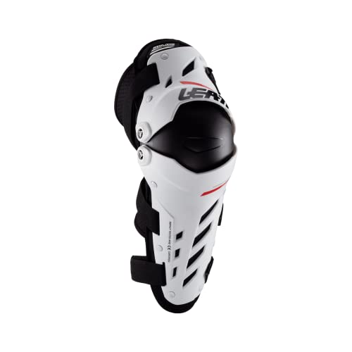 Leatt 2022 Dual Axis Knee Guards XXLARGE WHITE - Image 1