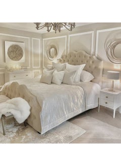 Havana Beds And Upholstery Majestic Handmade Double Bed (Suitable Mattress fit :140 cm x 190 cm)  - Image 4