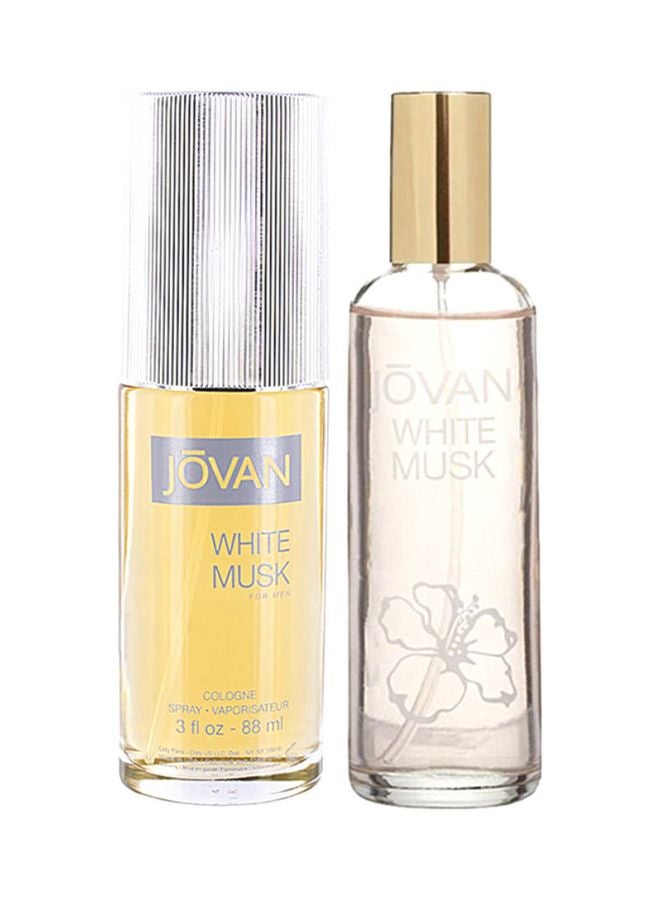 جوفان مجموعة هدايا مكونة من عبوتي كولونيا وايت ماسك 96 Milliliter, 88ملليلتر - Image 1