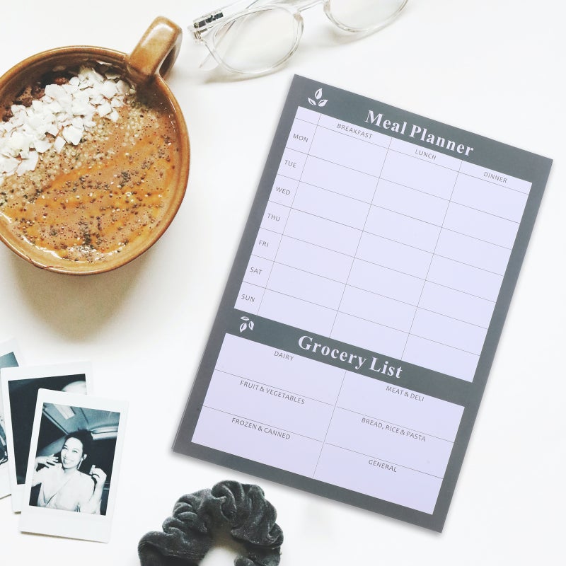 Food Journal, Weekly Planner for Balanced Meal Tracking, Durable Tearable Notebook - Image 4