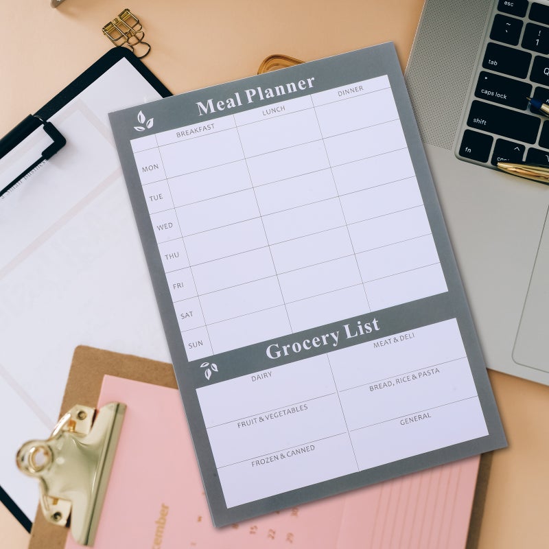 Food Journal, Weekly Planner for Balanced Meal Tracking, Durable Tearable Notebook - Image 5