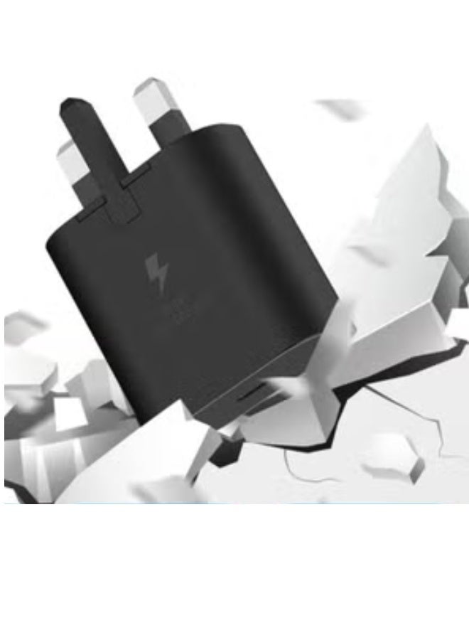TIGER 25W Fast Charger Type C for Galaxy A15, A55 5G, A54, A35, A34, A25, A05, S24, S23, S22, S21, S20, Z Fold5, Z Flip5 Tablet USB C Super Charge Adapter Plug - Image 4
