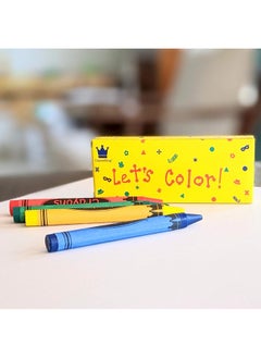 CrayonKing CrayonKing 150 Sets of 4-Packs in a Box (600 total bulk Crayons) Restaurants, Party Favors, Birthdays, School Teachers & Kids Coloring Non-Toxic Crayons  - Image 3