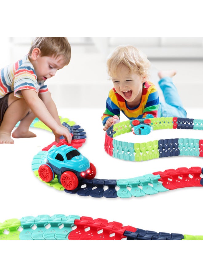 Anti-gravity Rail Car Children's Educational Toys Boys Car Assembly Twist Roller Coaster - Image 3