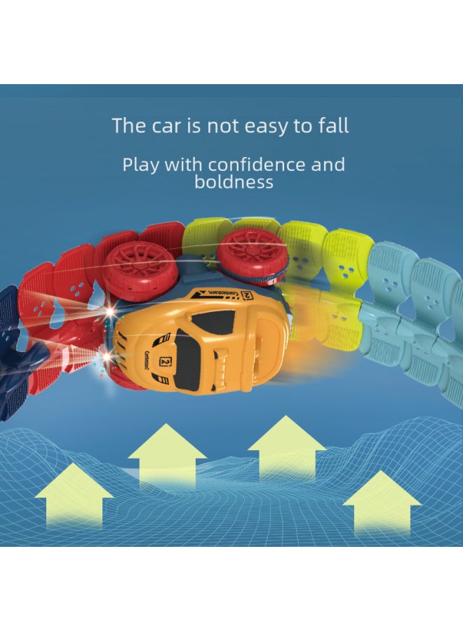 Anti-gravity Rail Car Children's Educational Toys Boys Car Assembly Twist Roller Coaster - Image 4