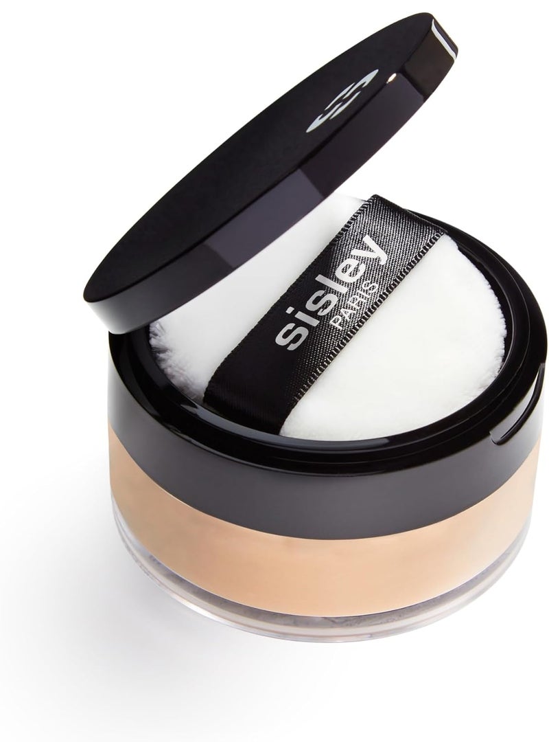 sisley PARIS Sisley Paris Phyto-Poudre Libre, 4 Sable - Beauty-Enhancing, Ultra-Light Loose Translucent Powder - Mattifies Skin & Sets Makeup - All Skin Types - Includes Velvet Powder Puff 